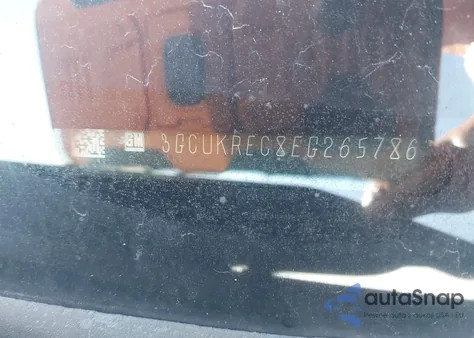 2014 Chevrolet Silverado 1500 1Lt from USA, damaged, VIN 3GCUKREC8EG265786